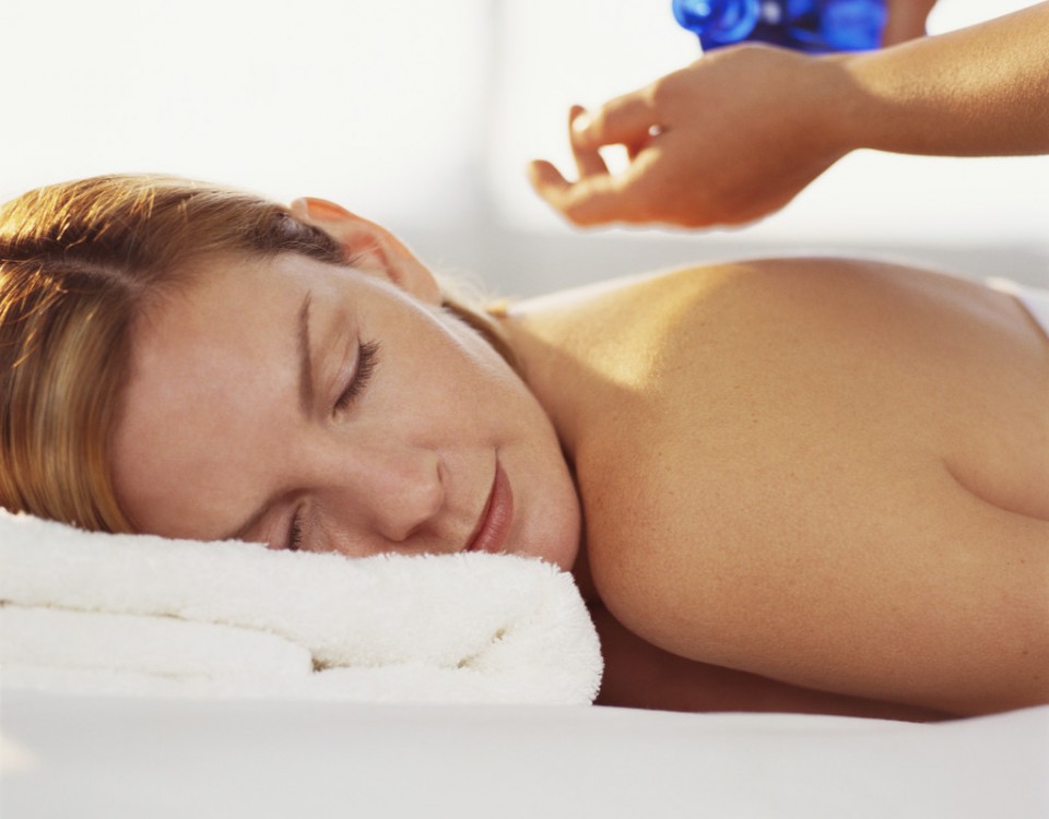 Woman Receiving Massage